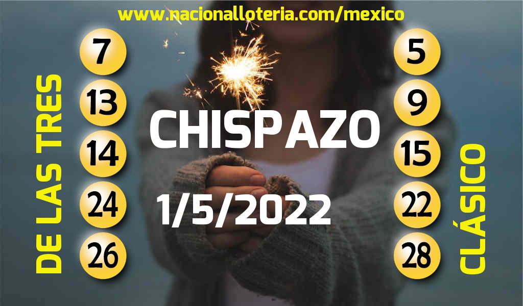 Resultados del Chispazo del Domingo 1 de Mayo de 2022