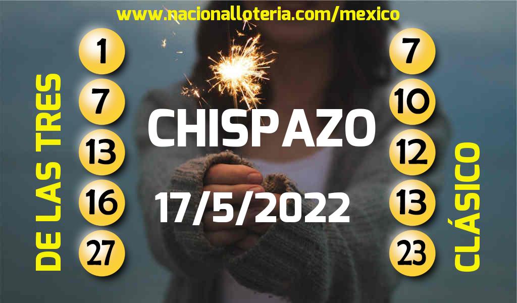 Resultados del Chispazo del Martes 17 de Mayo de 2022