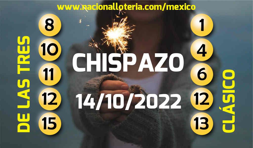 Resultados del Chispazo del Viernes 14 de Octubre de 2022