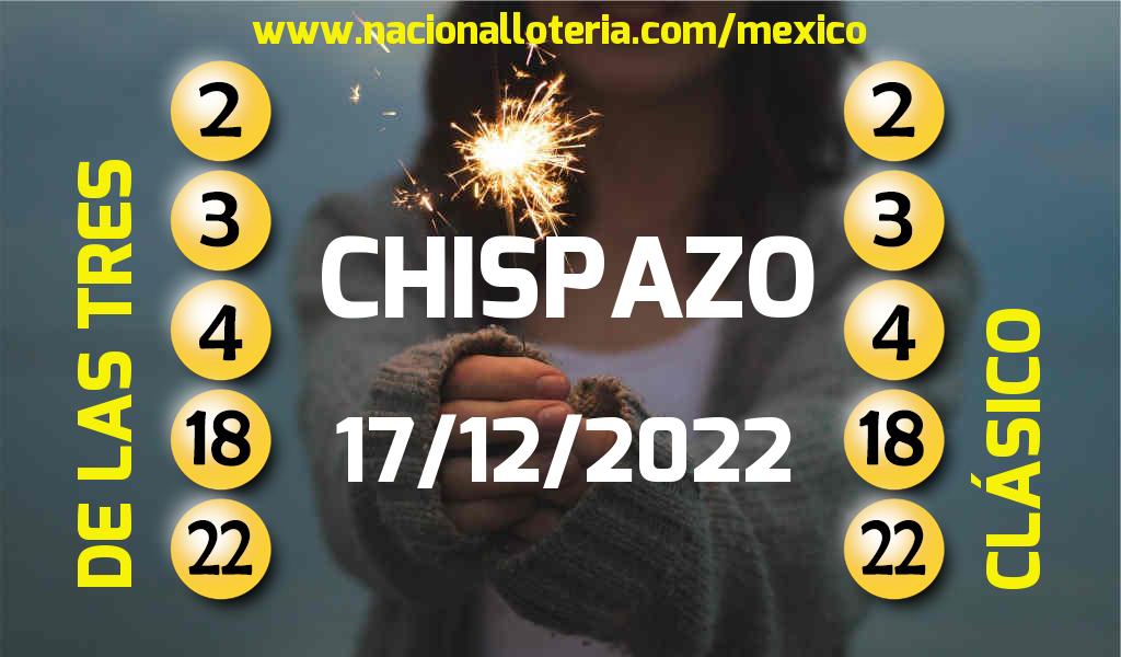 Resultados del Chispazo del S&aacute;bado 17 de Diciembre de 2022