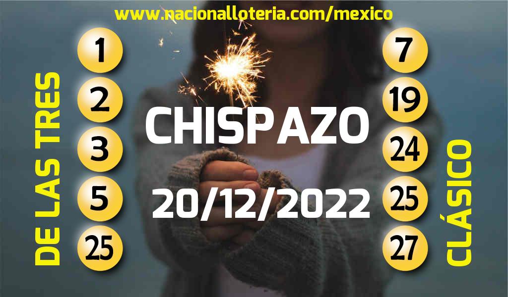 Resultados del Chispazo del Martes 20 de Diciembre de 2022