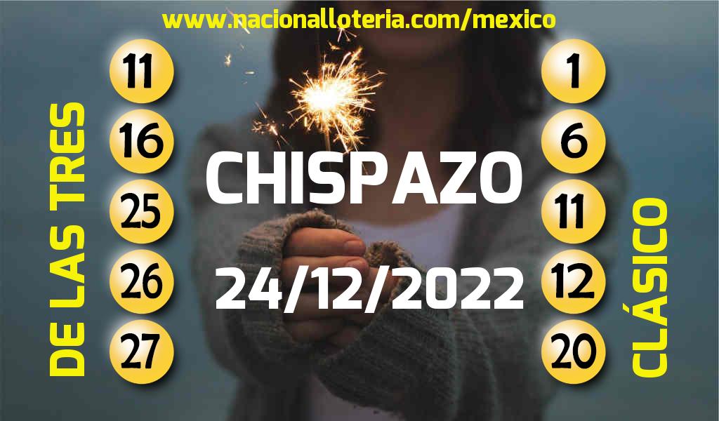 Resultados del Chispazo del S&aacute;bado 24 de Diciembre de 2022
