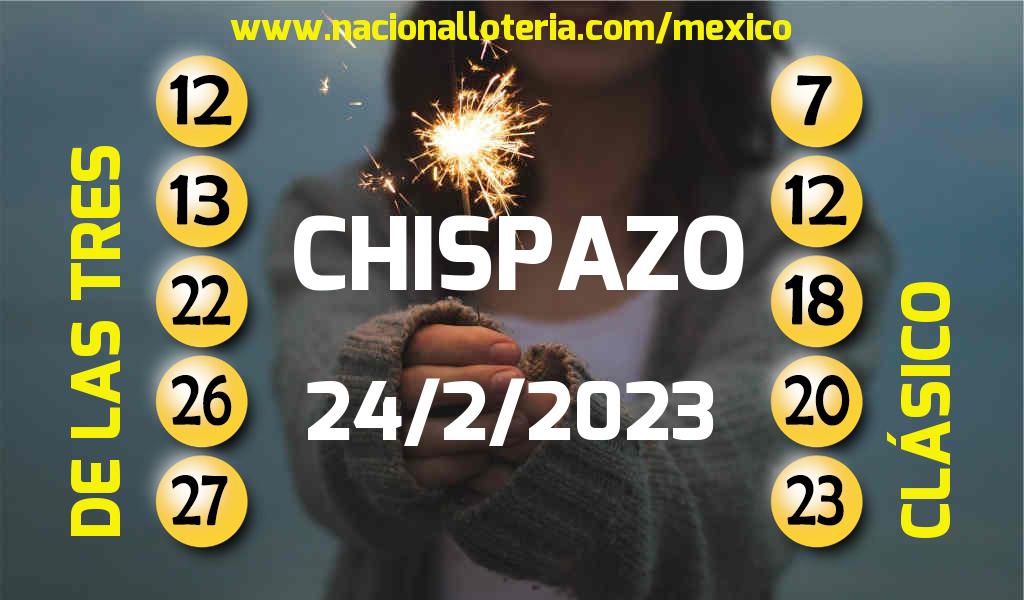 Resultados del Chispazo del Viernes 24 de Febrero de 2023