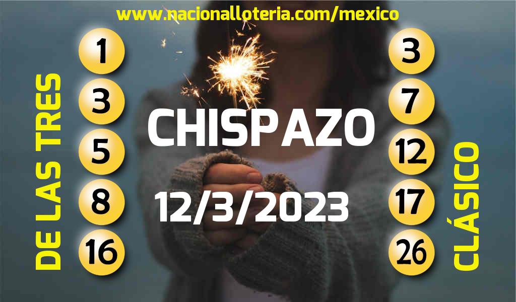 Resultados del Chispazo del Domingo 12 de Marzo de 2023
