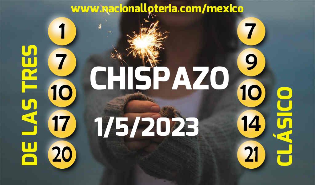 Números ganadores del Chispazo del Lunes 1 de Mayo de 2023 Resultados del Chispazo del Lunes 1 de Mayo de 2023