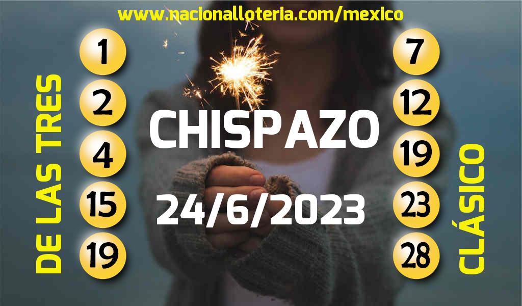 Resultados del Chispazo del S&aacute;bado 24 de Junio de 2023