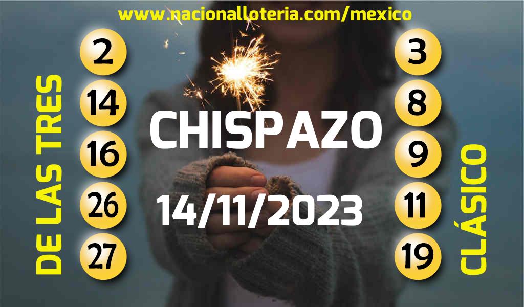 Resultados del Chispazo del Martes 14 de Noviembre de 2023