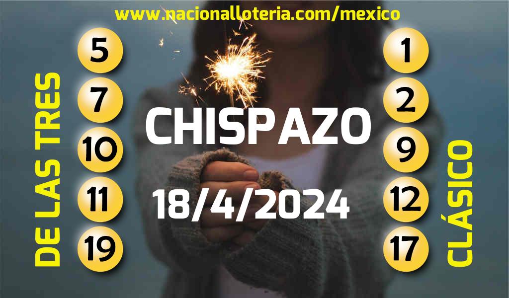 Resultados del Chispazo del Jueves 18 de Abril de 2024