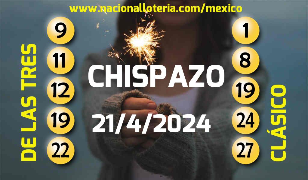 Resultados del Chispazo del Domingo 21 de Abril de 2024