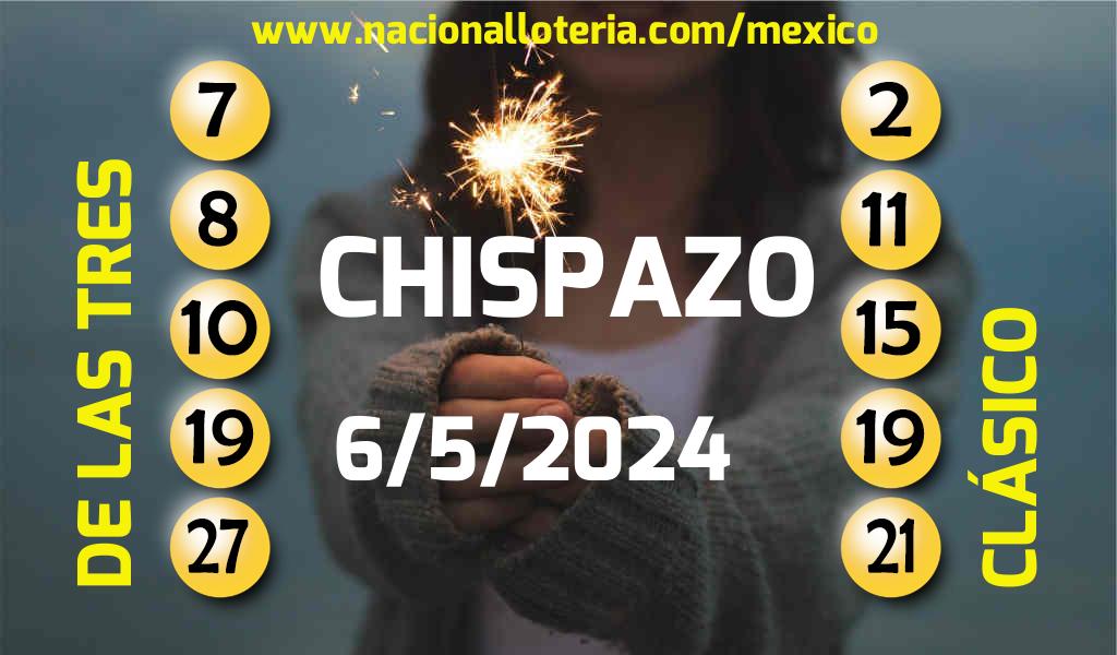 Resultados del Chispazo del Lunes 6 de Mayo de 2024