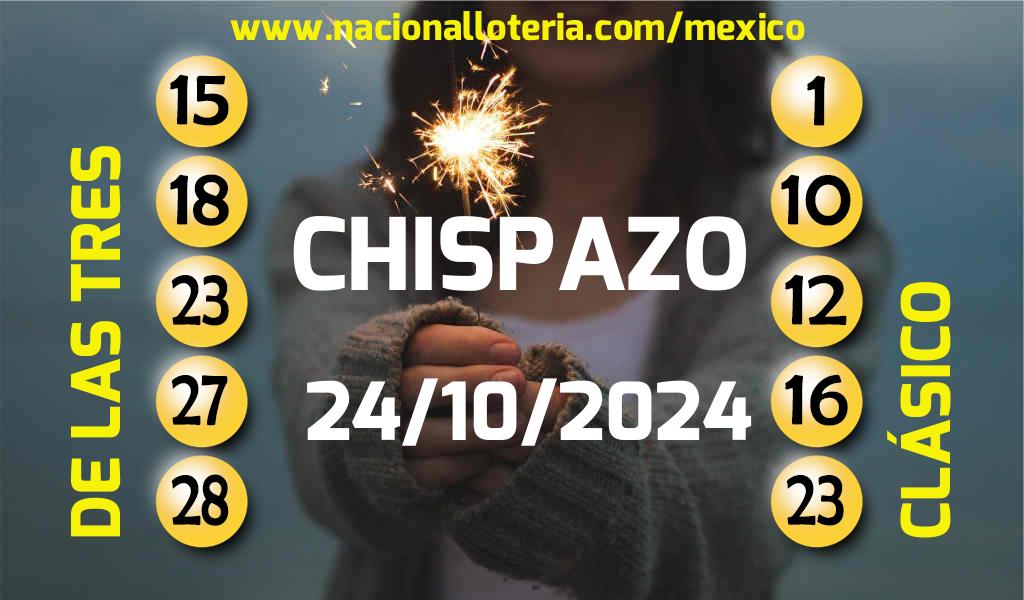 Resultados del Chispazo del Jueves 24 de Octubre de 2024