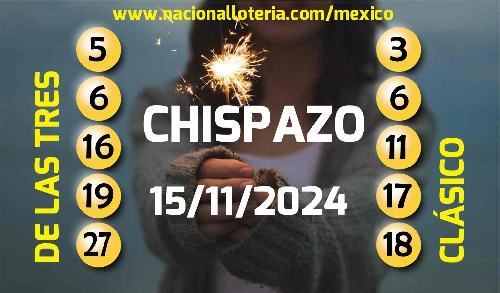 Resultados del Chispazo del Viernes 15 de Noviembre de 2024