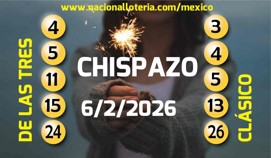 Resultados del Chispazo del Viernes 6 de Febrero de 2026