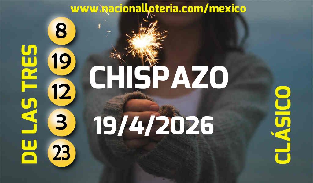 Resultados del Chispazo del Domingo 19 de Abril de 2026