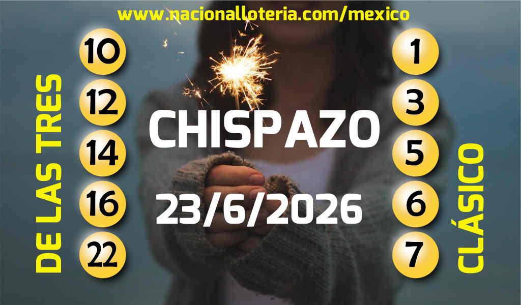 Resultados del Chispazo del Martes 23 de Junio de 2026