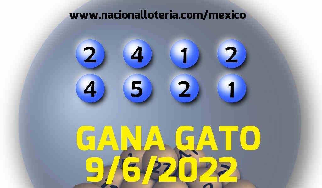 Números ganadores del Gana Gato del Jueves 9 de Junio de 2022 Resultados del Gana Gato del Jueves 9 de Junio de 2022
