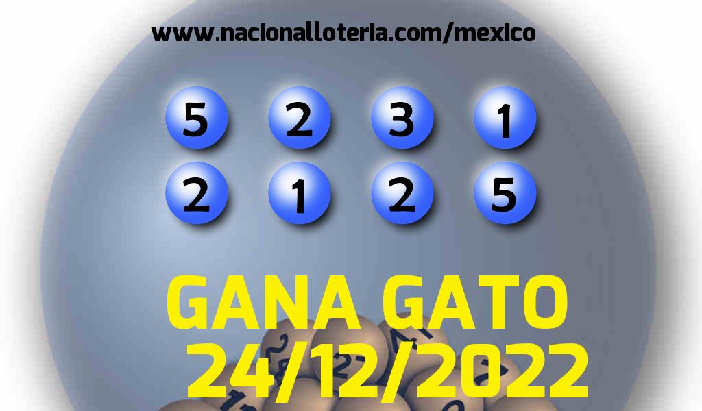 Resultados del Gana Gato del S&aacute;bado 24 de Diciembre de 2022
