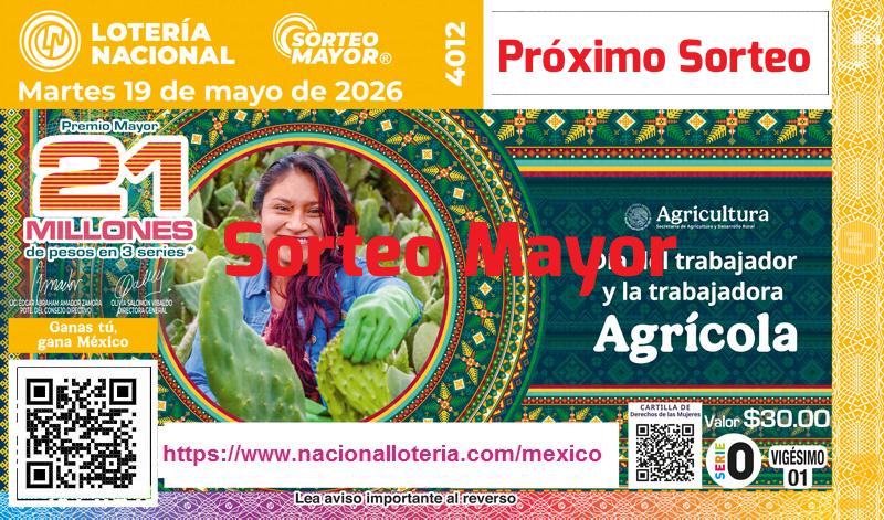 Próximo Sorteo Mayor del 2026-05-19
