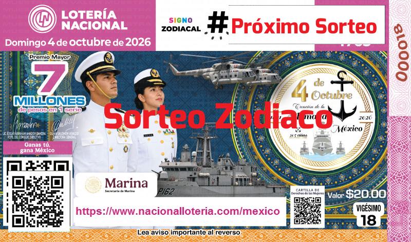 Próximo Sorteo Zodiaco del 2026-10-04