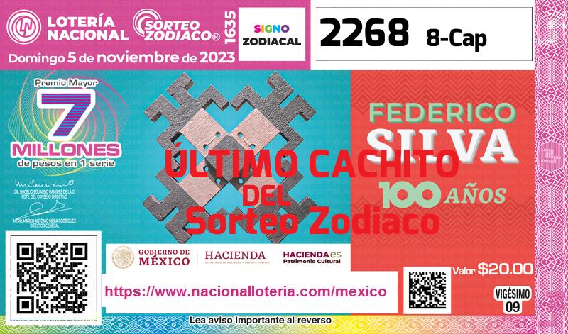 Último Sorteo Zodiaco de la Lotería del Domingo 5 de Noviembre de 2023