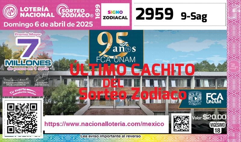Último Sorteo Zodiaco de la Lotería del Domingo 6 de Abril de 2025