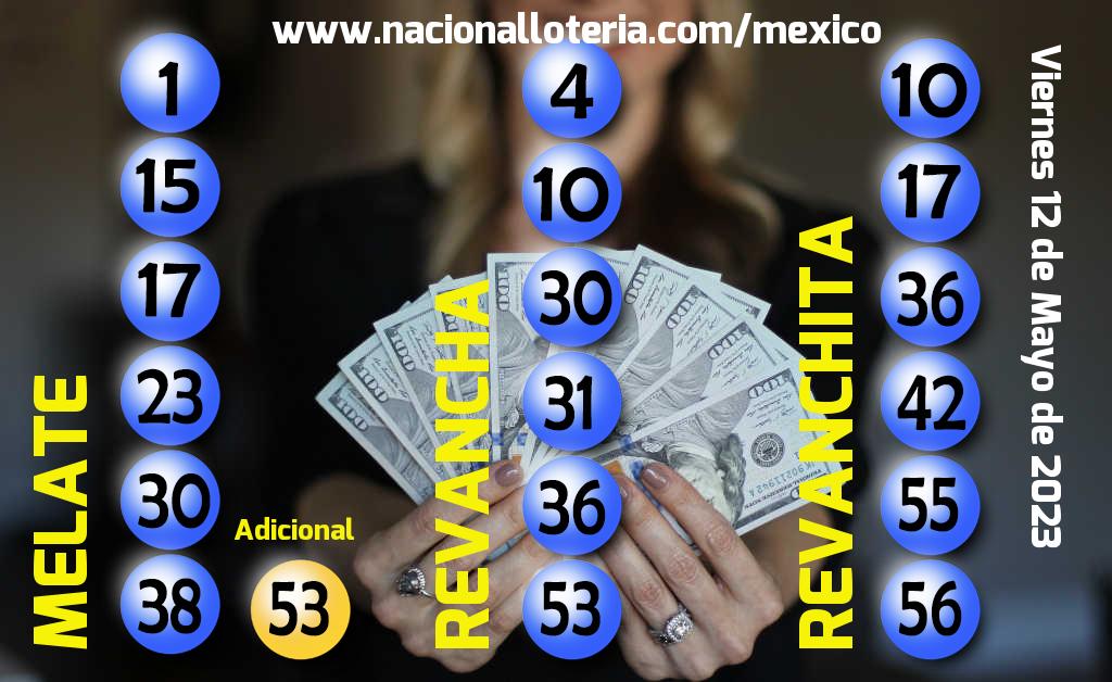 Resultados del Melate del Viernes 12 de Mayo de 2023